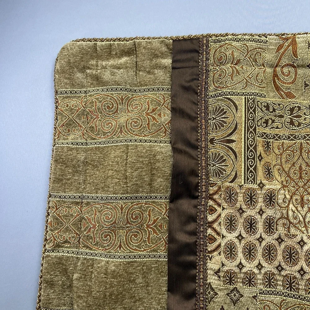 Ashley Furniture One Ashley Way King Pillow Shams Multi Bohemian Patchwork 20x36